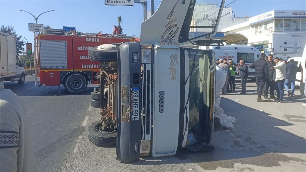 Aydın\'ın Köşk ilçesinde kamyonun çarptığı yaya hayatını kaybetti