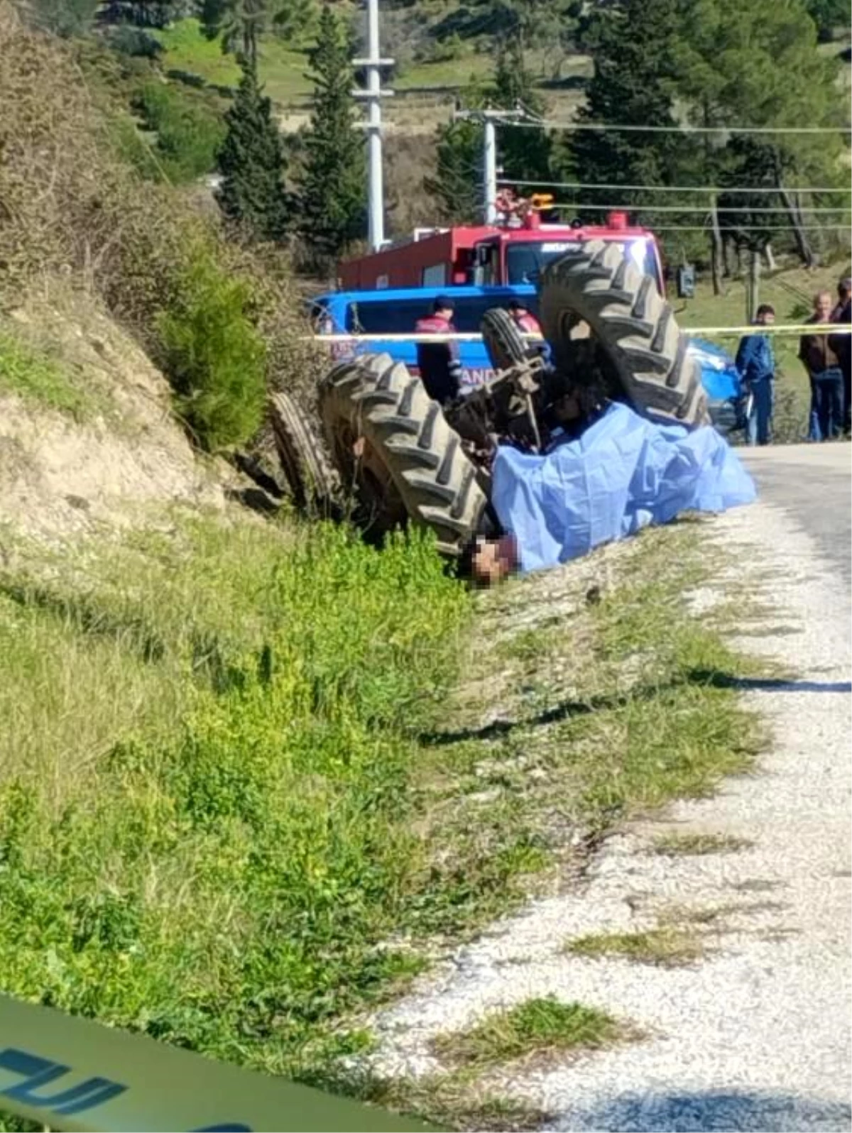 Antalya\'da traktör kazası: 75 yaşındaki sürücü hayatını kaybetti