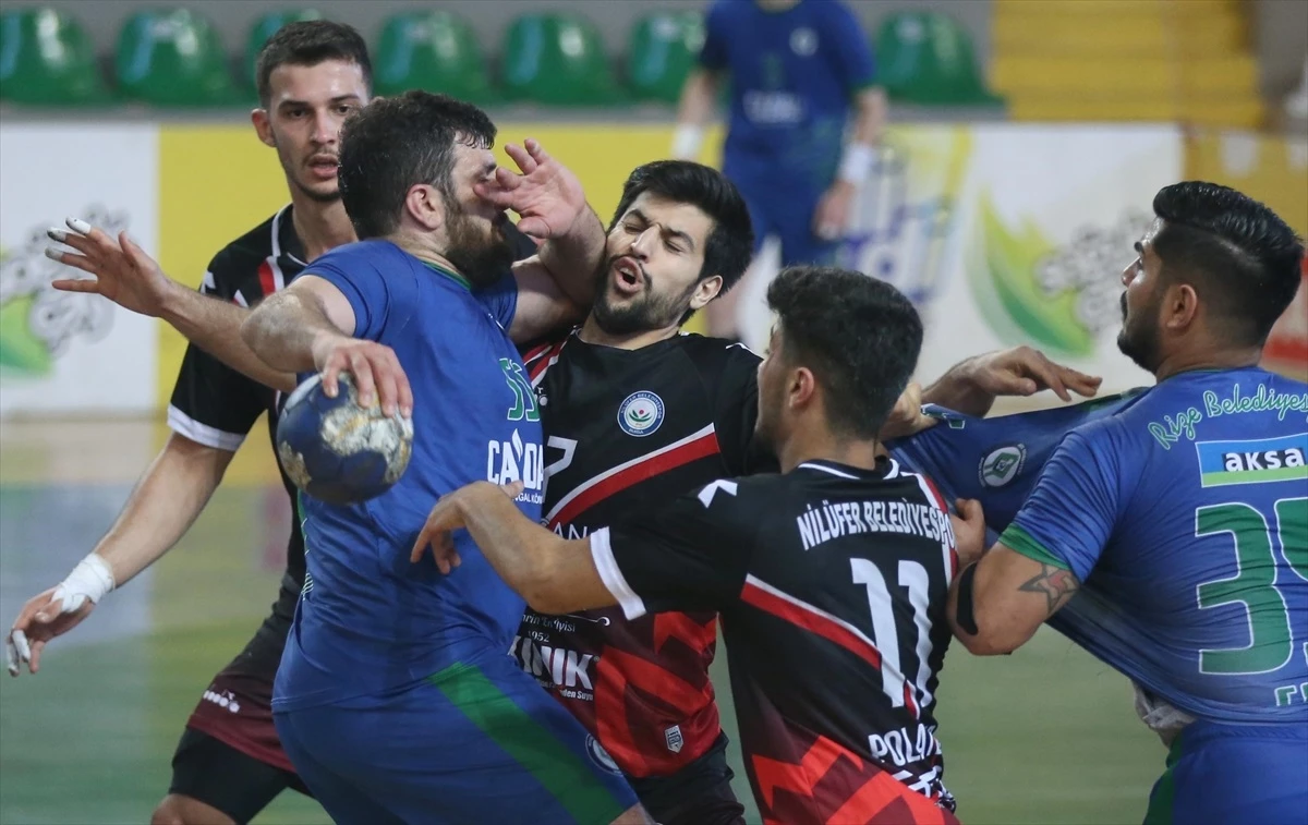 Rize Belediyespor, Nilüfer Belediyespor\'u 31-27 mağlup etti