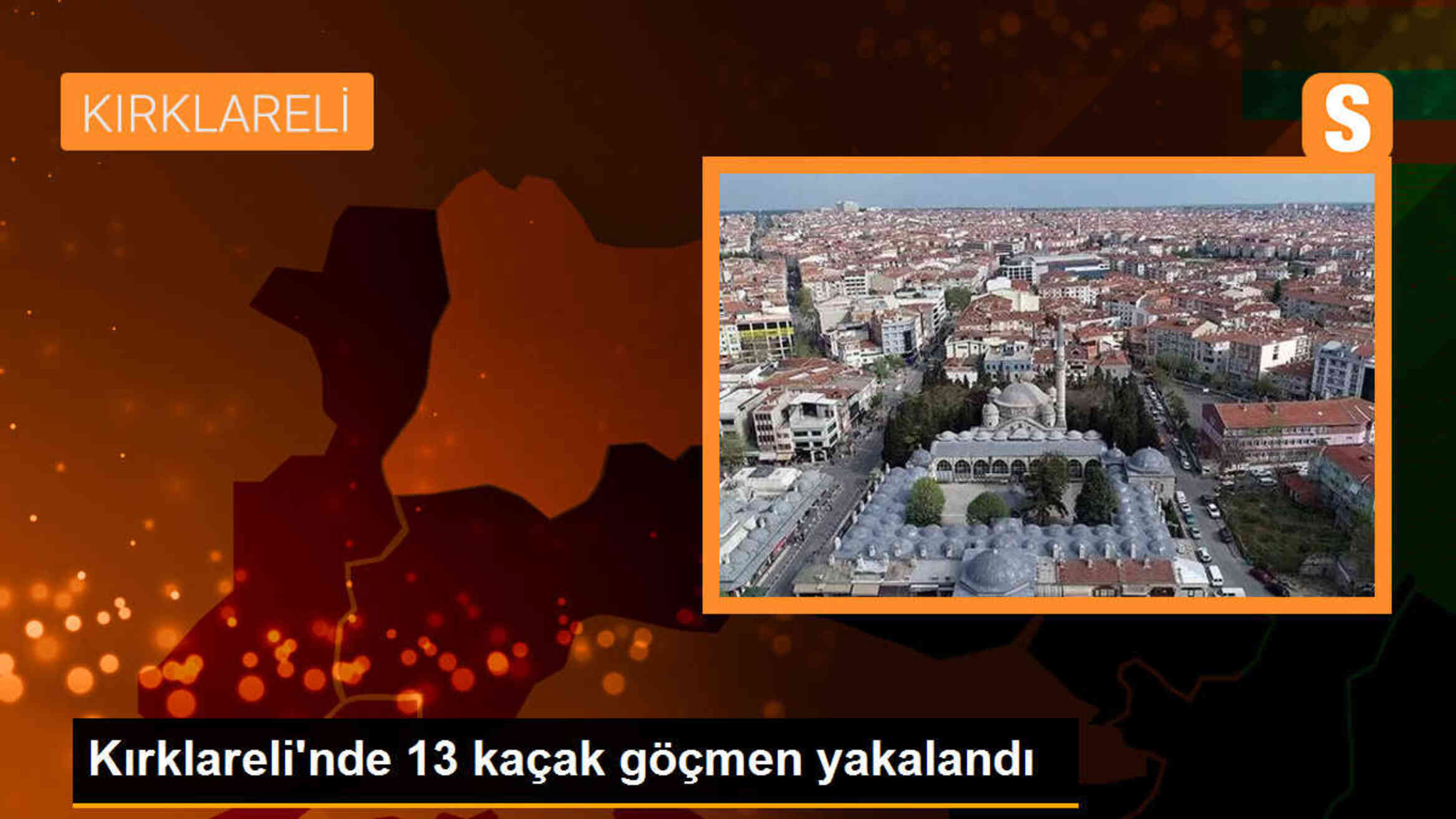 Kırklareli\'nde 13 kaçak göçmen yakalandı