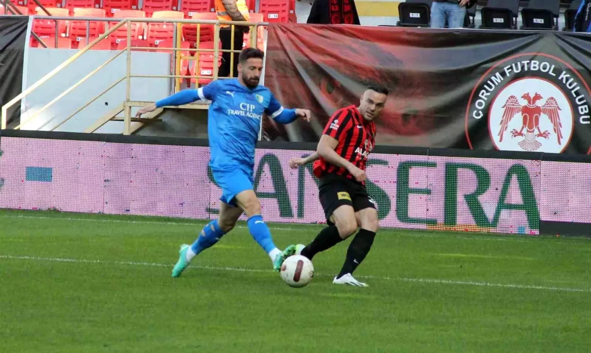 Çorum FK, Bodrum FK\'yı 2-1 mağlup etti