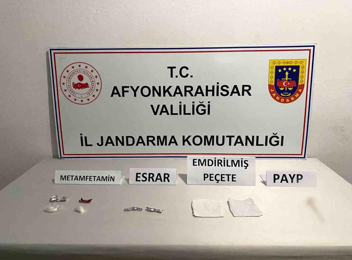 Afyonkarahisar\'da Uyuşturucu Ticareti Yapan 2 Şahıs Yakalandı
