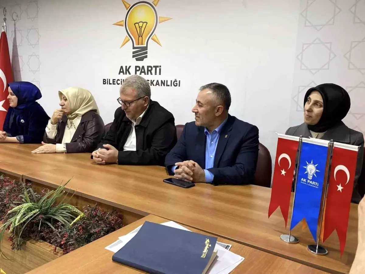 Bilecik AK Parti İl Başkanı Serkan Yıldırım, kadınlara teşekkür etti