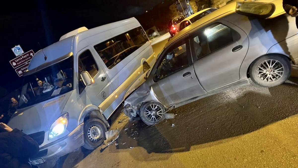 Sinop\'ta meydana gelen trafik kazalarında 6 kişi yaralandı