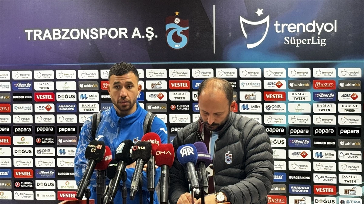 Trezeguet: Trabzonspor olarak hedefimize odaklanıyoruz