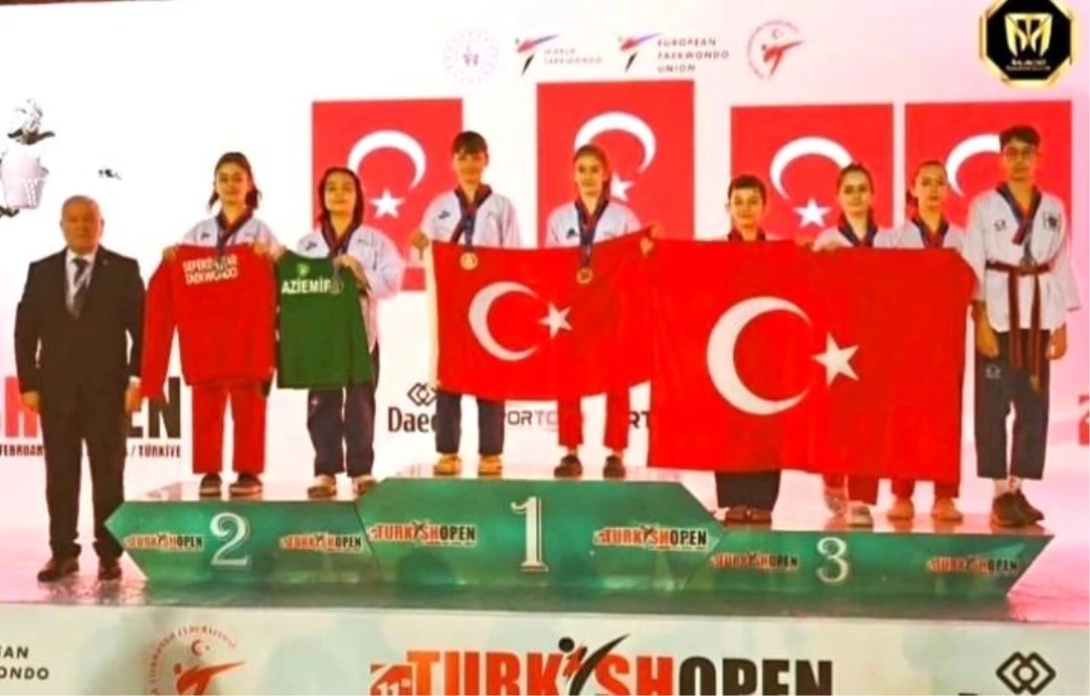 Uluşehir Bursa Camileri Spor Kulübü, Uluslararası Türkiye Açık Taekwondo Turnuvasında 11 madalya kazandı