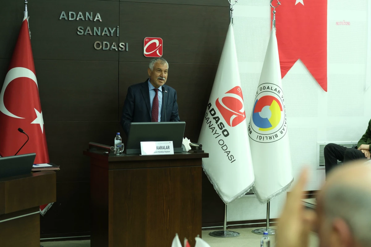 Adana Büyükşehir Belediye Başkanı Zeydan Karalar, Sanayicilerle Bir Araya Geldi