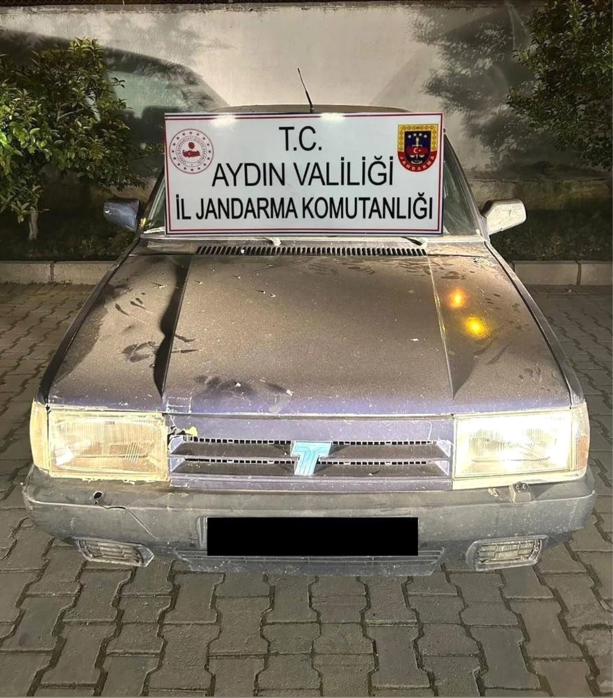 Aydın\'da çalınan otomobil İzmir\'de yakalandı