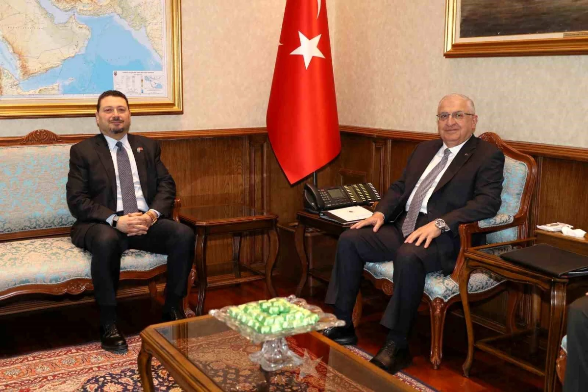 Milli Savunma Bakanı Yaşar Güler, Suudi Arabistan Büyükelçisini Kabul Etti