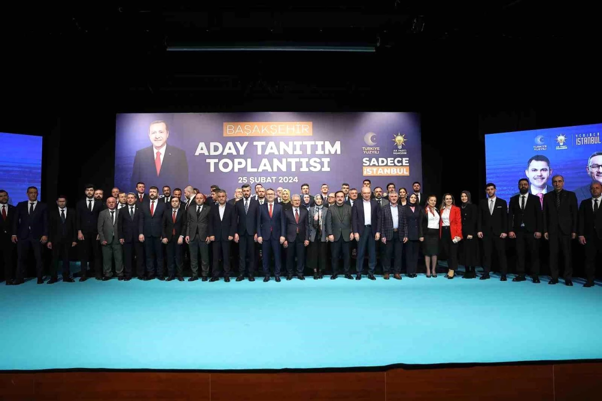 Başakşehir\'de Cumhur İttifakı meclis üyesi adayları tanıtıldı