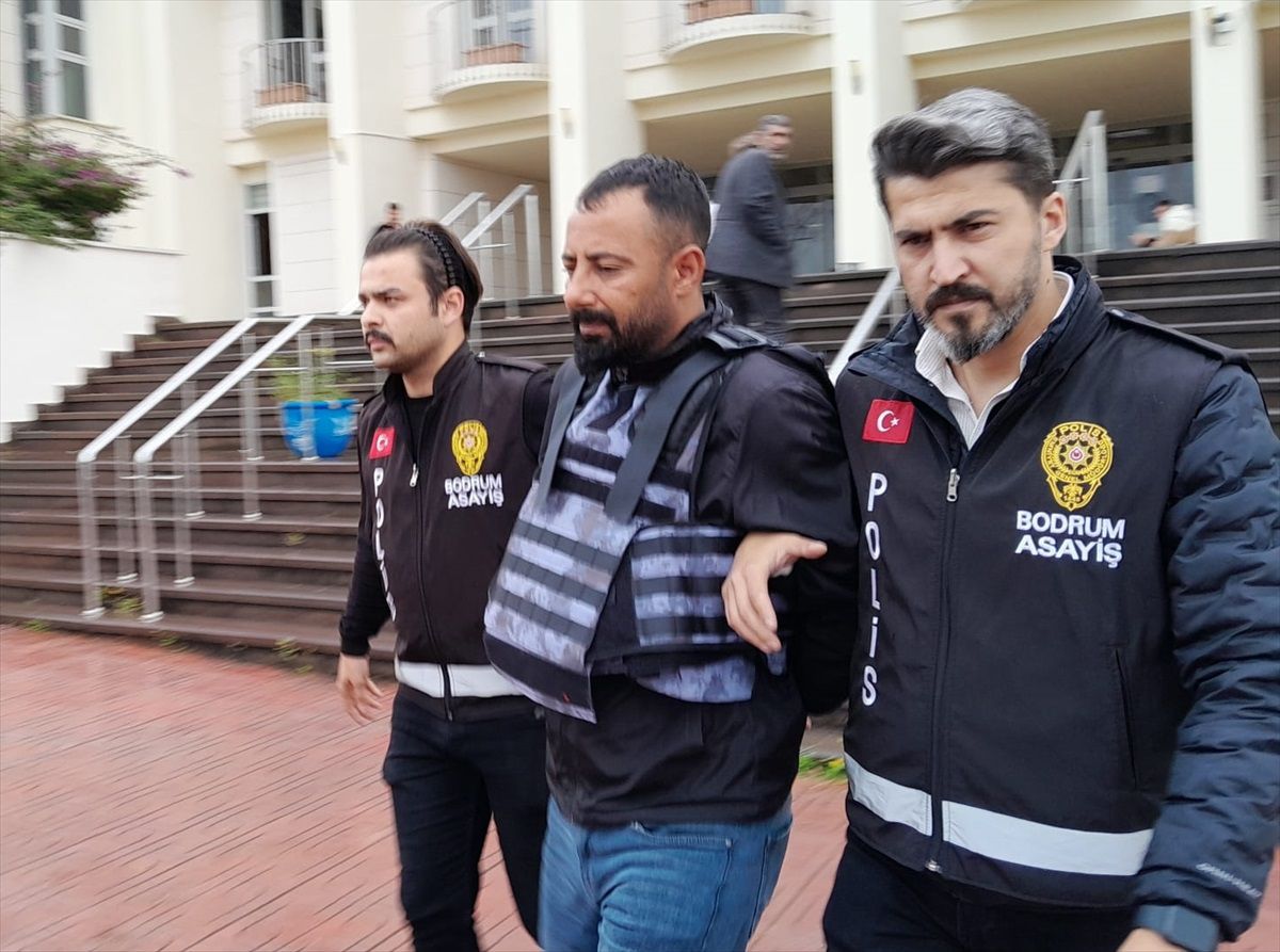 Bodrum\'da Husumetli Olduğu Kişiyi Vuran Zanlı Tutuklandı