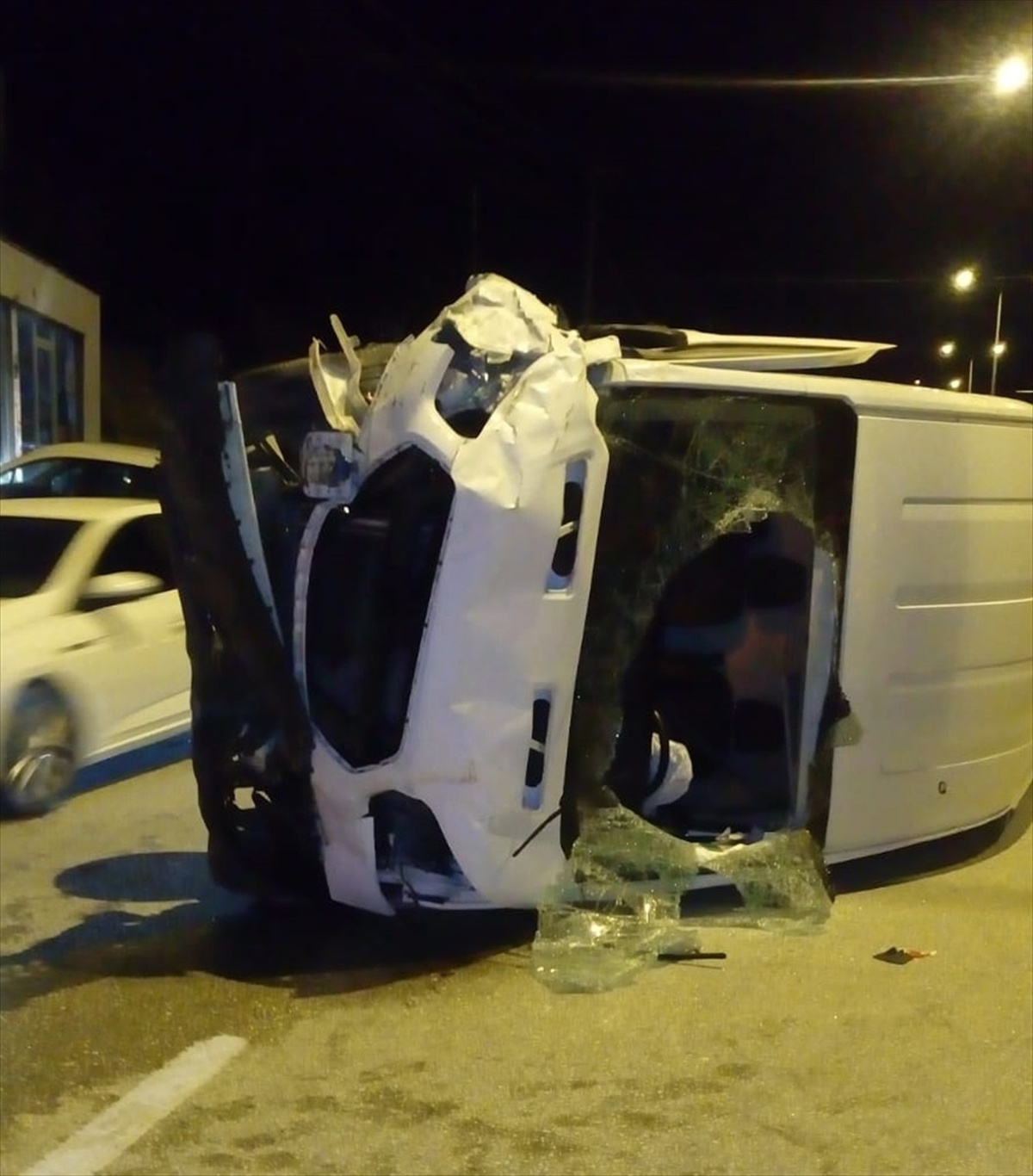 Muğla Bodrum\'da 5 araç karıştığı zincirleme trafik kazası