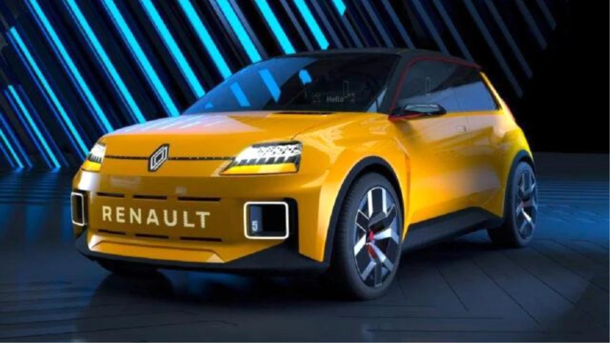 Renault, elektrikli otomobil kataloğuna Renault 5 E-Tech\'i ekledi
