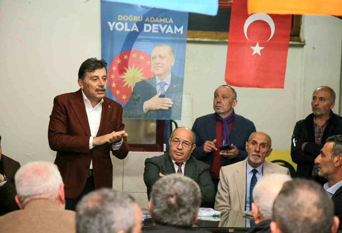 AK Parti Ortahisar Belediye Başkan Adayı Ergin Aydın Seçim Çalışmalarını Sürdürüyor
