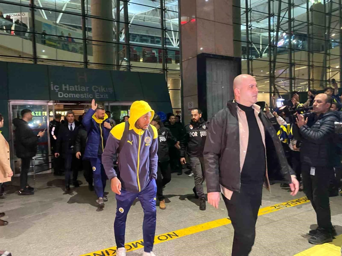 Fenerbahçe, MKE Ankaragücü maçı için başkente ulaştı