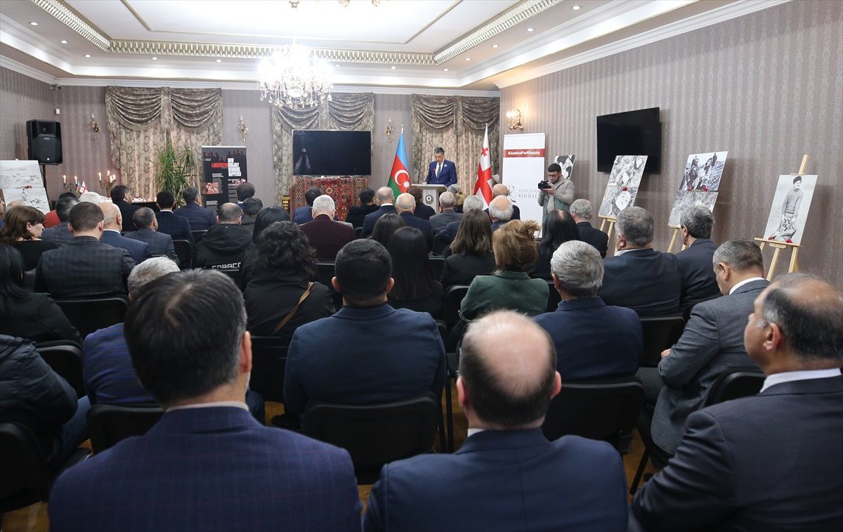 Azerbaycan\'da Hocalı Katliamı kurbanları Gürcistan\'da anıldı