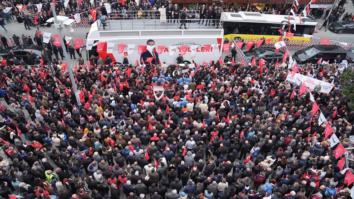 İmamoğlu Arnavutköy\'de halka seslendi