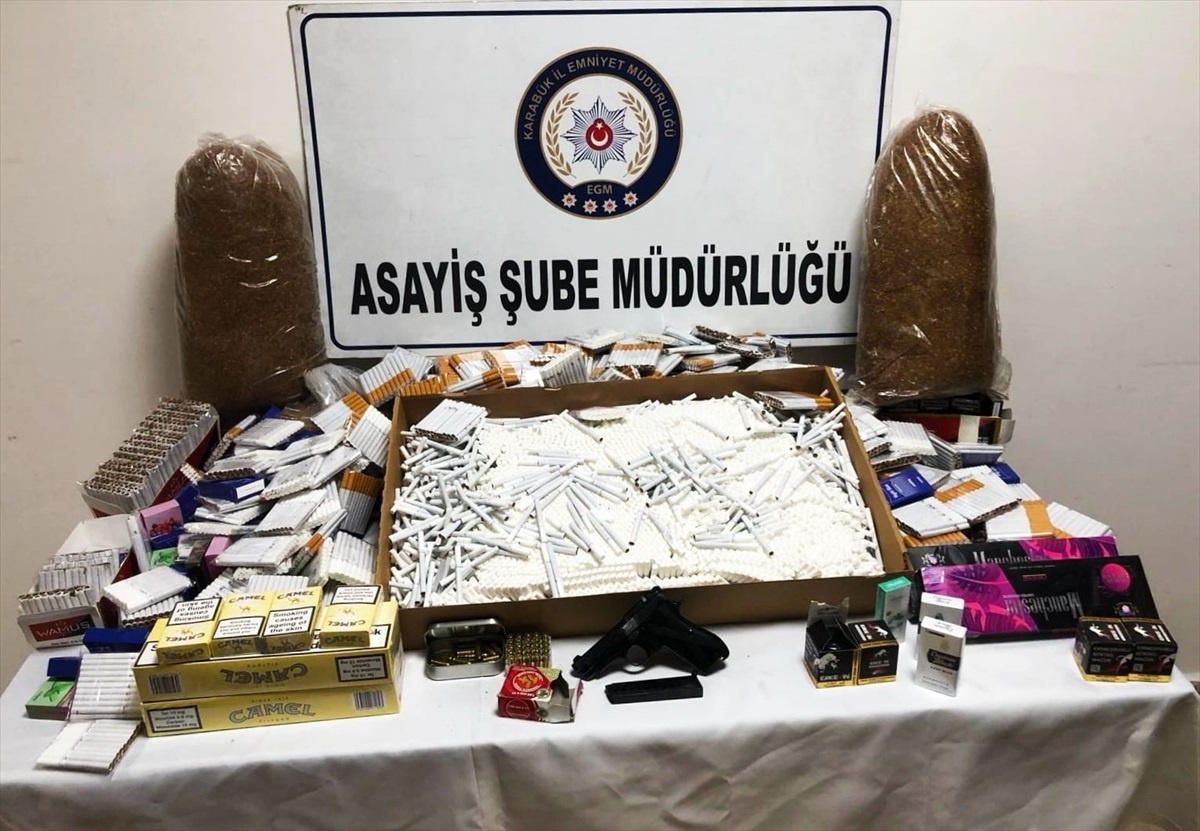 Karabük\'te kaçakçılık operasyonunda gözaltına alınan şüpheli tutuklandı