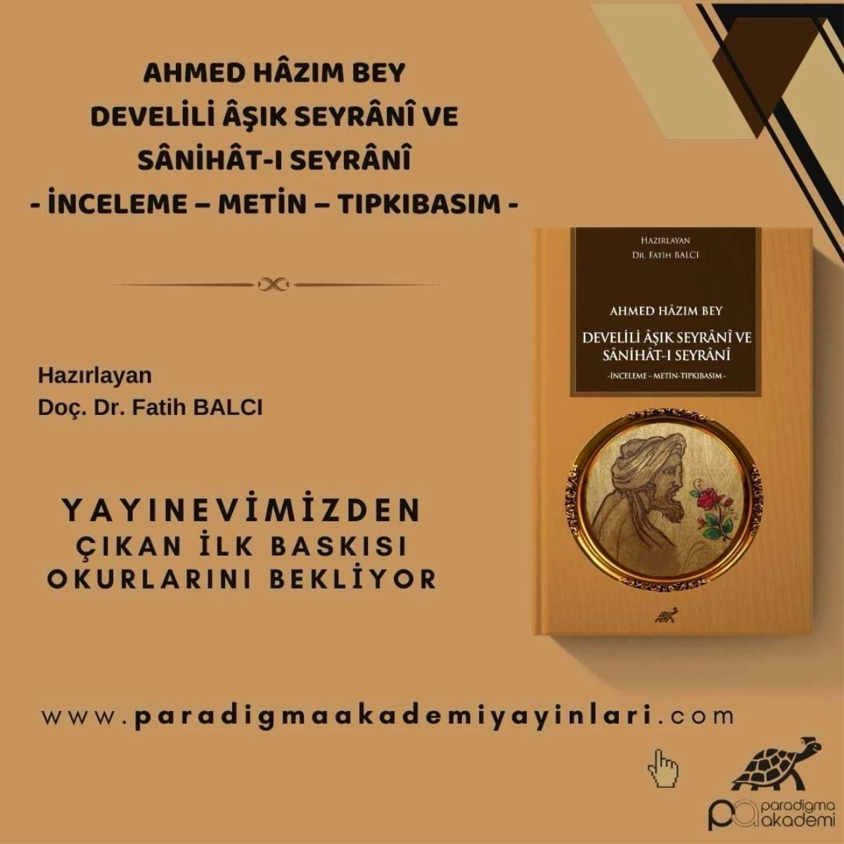 Kayseri Üniversitesi Seyrani Araştırma Merkezi\'nden Osmanlıca eser