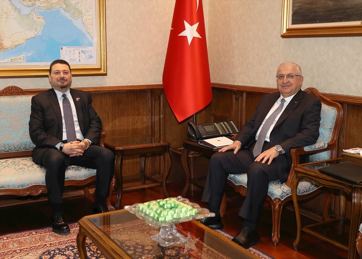 Milli Savunma Bakanı Yaşar Güler, Suudi Arabistan Büyükelçisini kabul etti