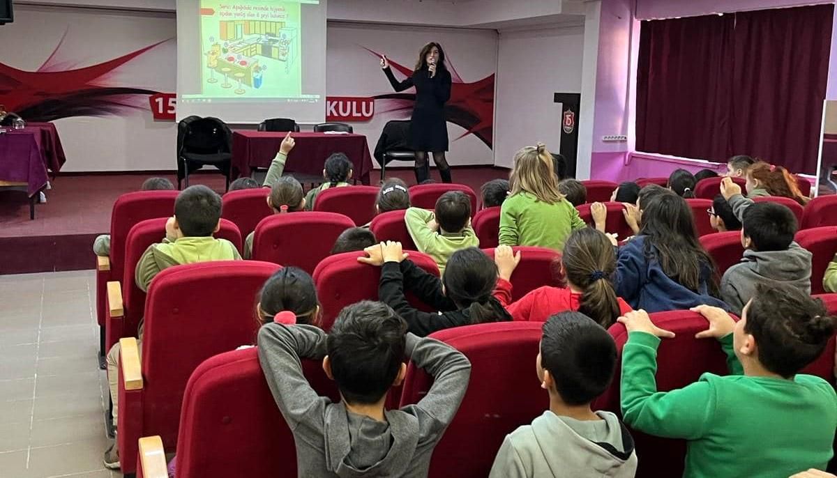 Nazilli İlçe Tarım ve Orman Müdürlüğü, İlkokul Öğrencilerine Gıda Güvenliği Eğitimi Verdi