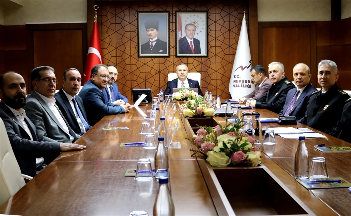 Nevşehir\'de Seçim Güvenliği Toplantısı Düzenlendi