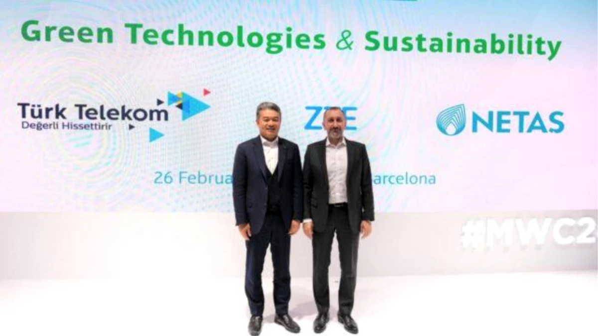 Türk Telekom, ZTE ve Netaş ile Yeşil Şebeke Teknolojileri İçin İş Birliği Yapacak