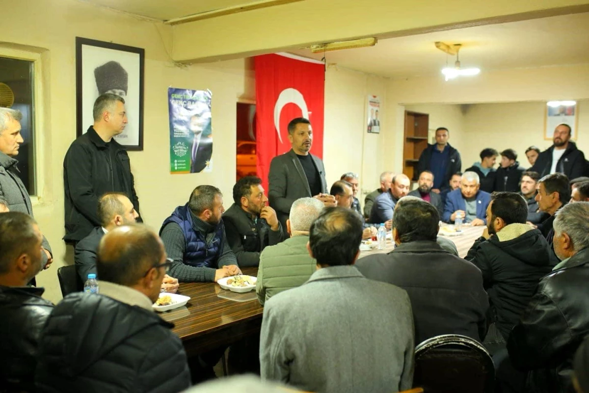 Cumhur İttifakı Ak Parti Tepebaşı Belediye Başkan Adayı Hamid Yüzügüllü Atalantekke\'de Vatandaşlarla Buluştu