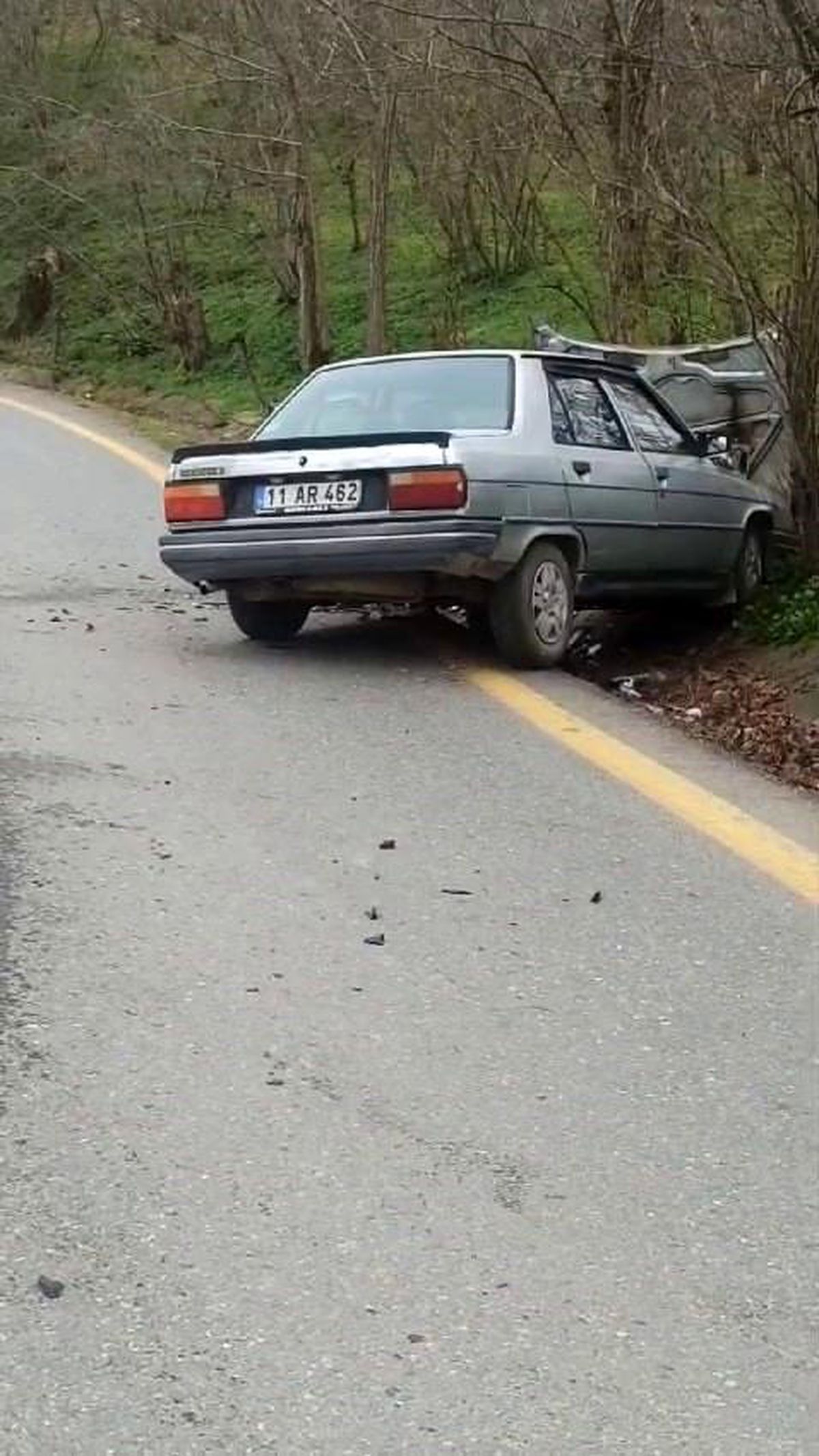 Sakarya\'da 2 Otomobil Çarpıştı: 1 Yaralı