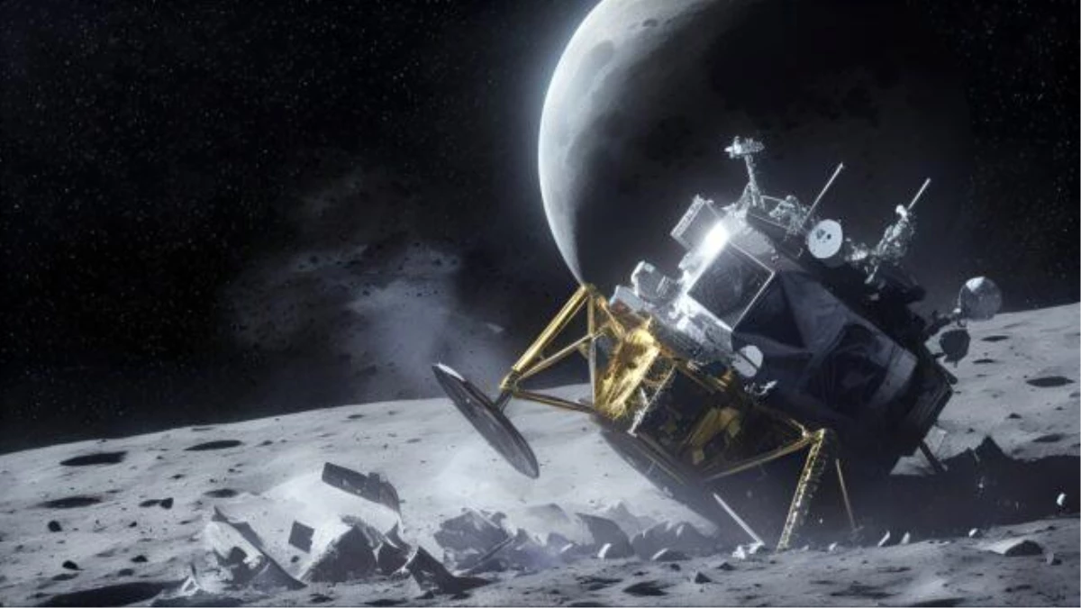 ABD\'nin Ay\'a giden Odysseus uzay aracı enerjisi tükenme noktasına geliyor