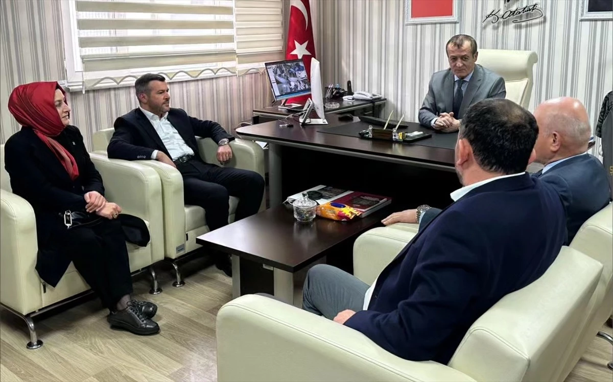 AK Parti Karabük Belediye Başkan Adayı Özkan Çetinkaya Ziyaretler Gerçekleştirdi