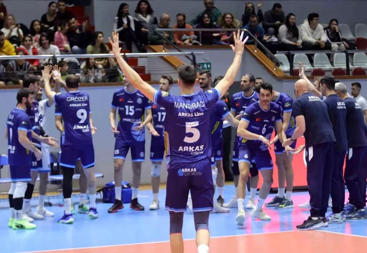 Arkas Spor, CEV Kupası yarı finalinde Alman ekibiyle karşılaşacak