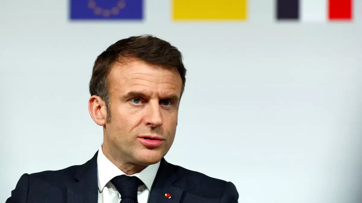 Macron: Ukrayna\'ya asker gönderme konusunda fikir birliği yok