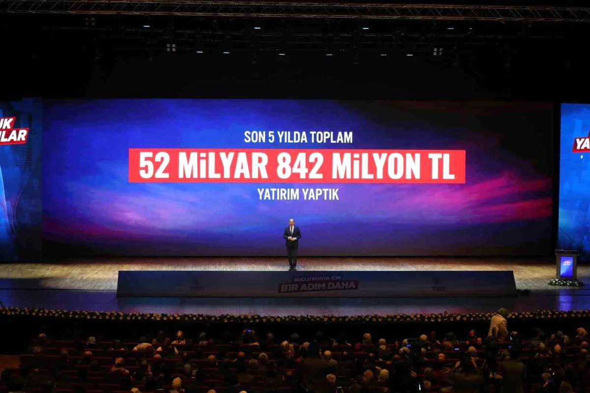 Başkan Altay Konya\'ya 5 yılda kazandırılan 52,8 milyarlık yatırımı ve yeni dönem projelerini anlattı
