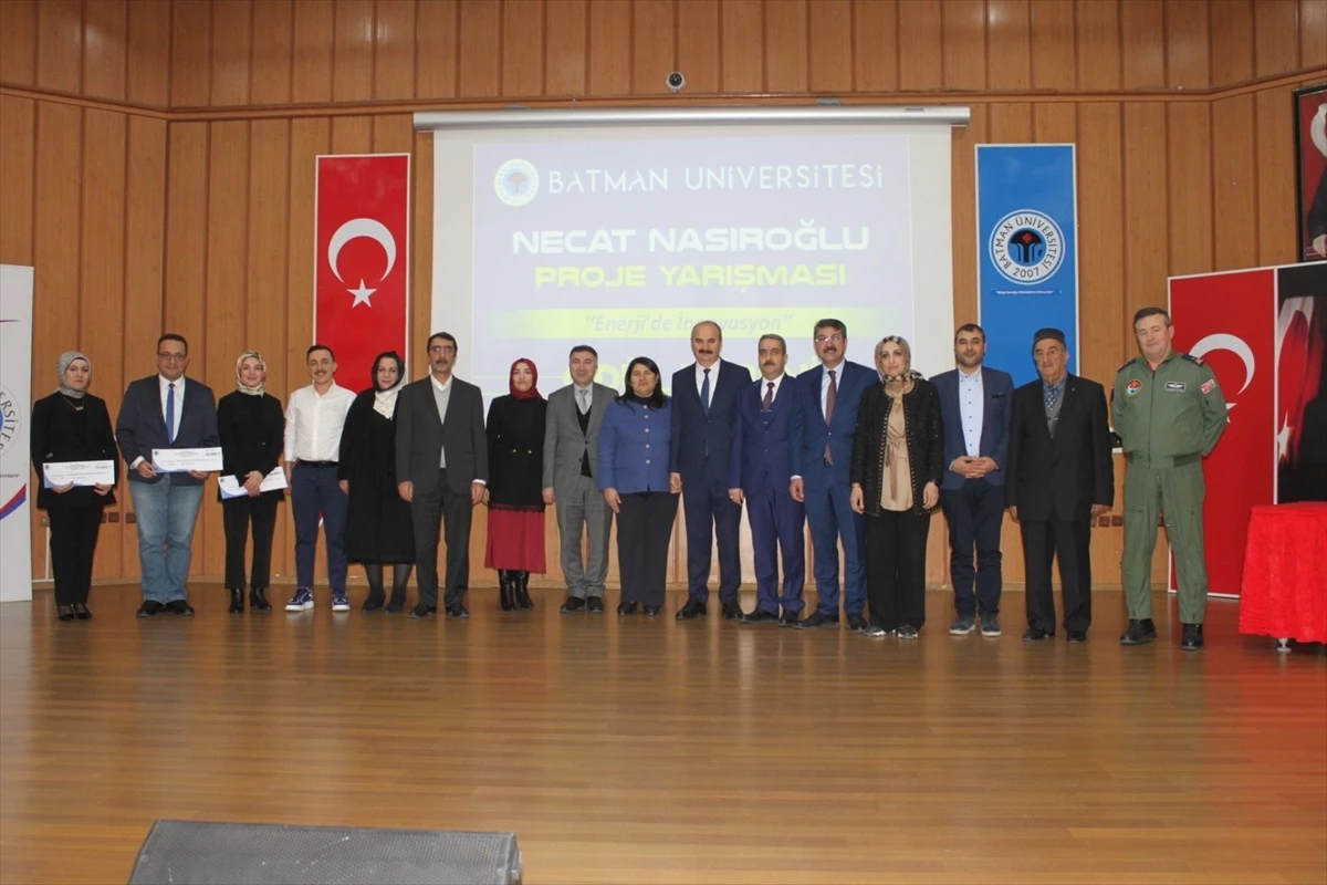 Batman Üniversitesi ve Necat Nasıroğlu Vakfı Enerji İnovasyonu Proje Yarışması Sonuçlandı