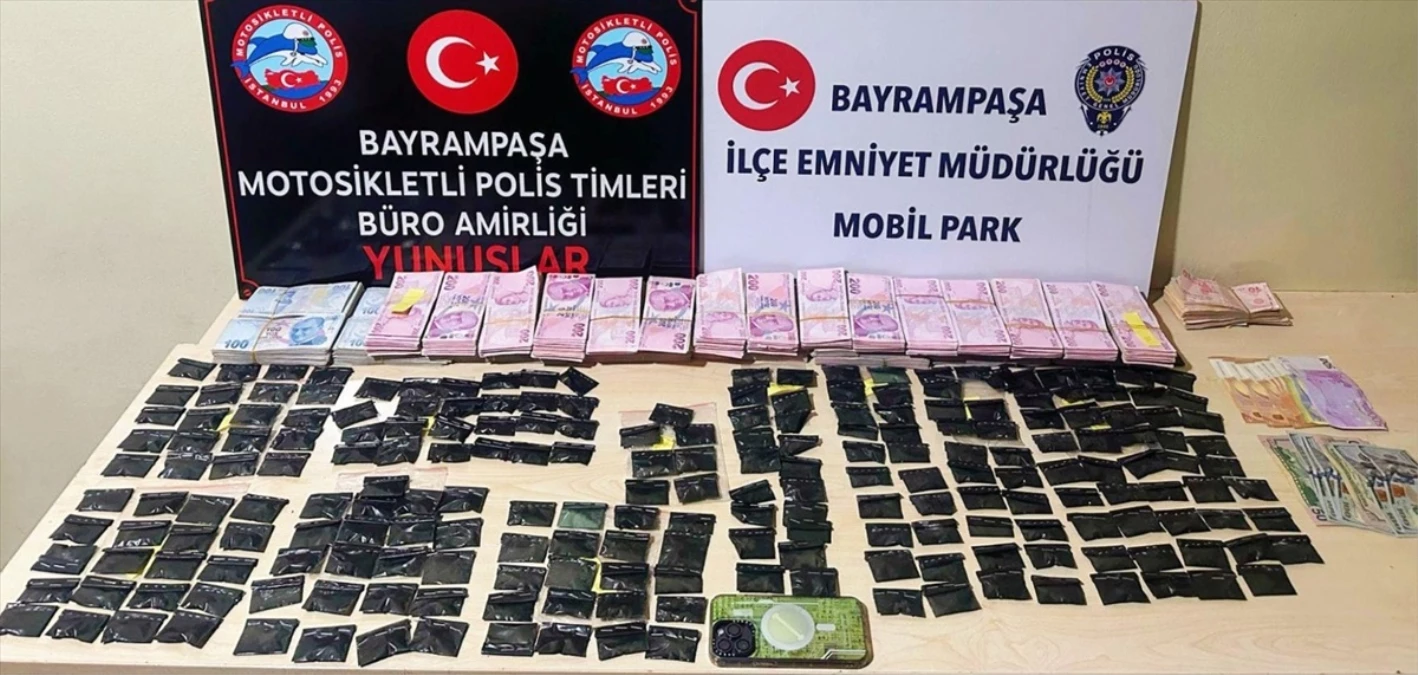 İstanbul Bayrampaşa\'da Satışa Hazır Uyuşturucu Ele Geçirildi, Zanlı Tutuklandı