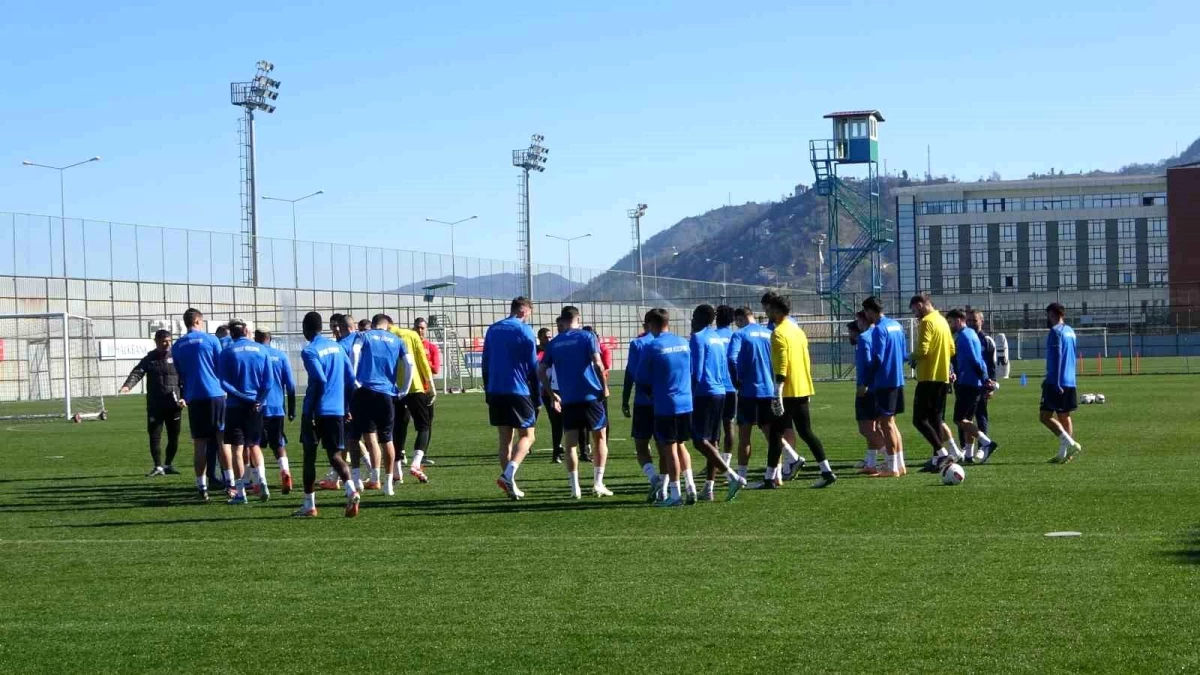 Çaykur Rizespor, Kayserispor maçı için hazırlıklarını sürdürdü