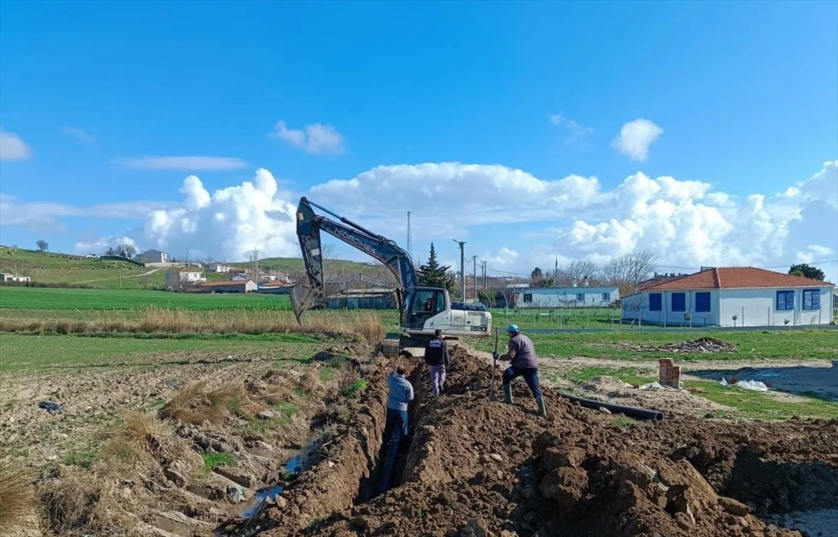 Edirne İl Özel İdaresi Köylerdeki Yatırımları Sürdürüyor