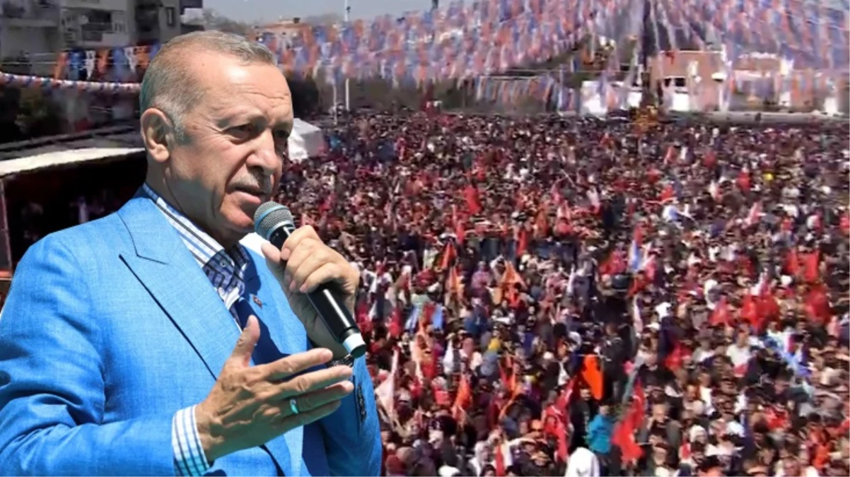 Erdoğan\'dan Özel\'in memleketinde gövde gösterisi! İşte mitinge katılan kişi sayısı