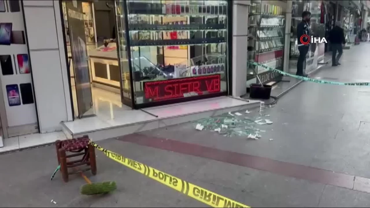 Gaziantep\'te iş yerine silahlı saldırı: 1 yaralı