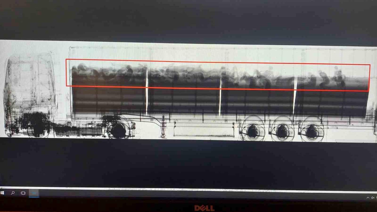 Edirne İpsala sınır kapısında yakalanan 51 düzensiz göçmen