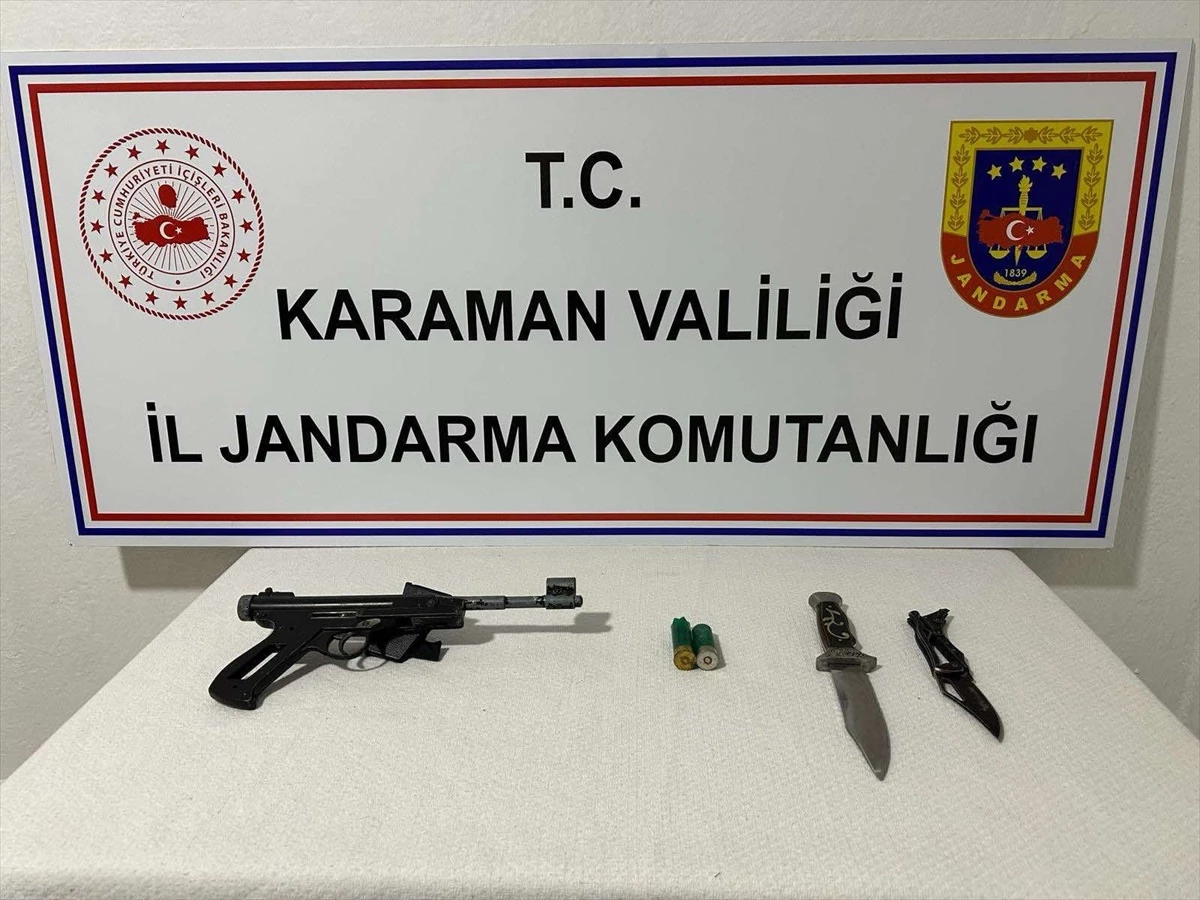 Karaman\'da Aranan 42 Kişi Jandarma Tarafından Yakalandı