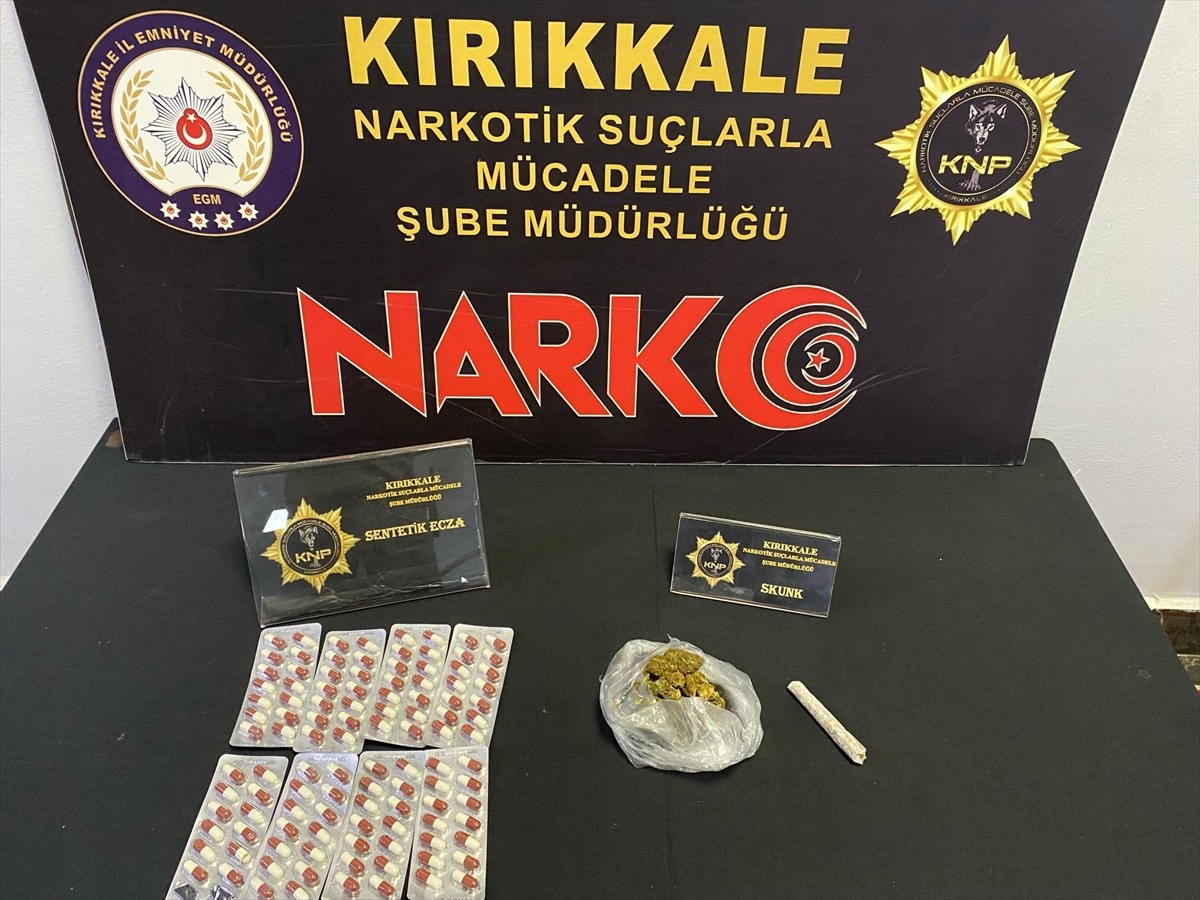 Kırıkkale\'de Uyuşturucu Operasyonunda 16 Zanlı Gözaltına Alındı