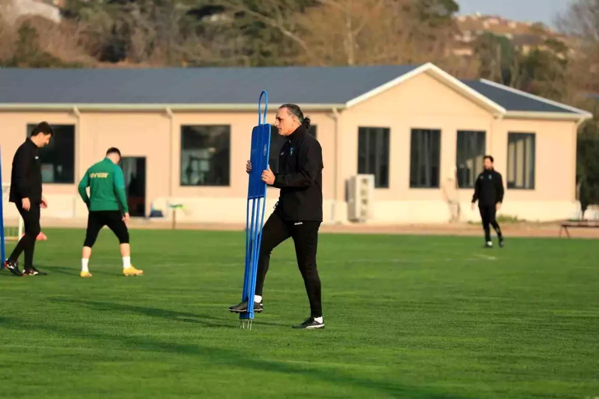 Kocaelispor, Erzurumspor maçı için hazırlıklarını sürdürdü