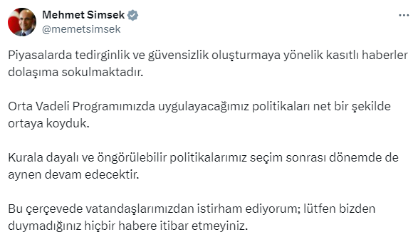 Kredi kartına taksit kaldırıldı mı? Hazine ve Maliye Bakanı Mehmet Şimşek iddiaları yalanladı