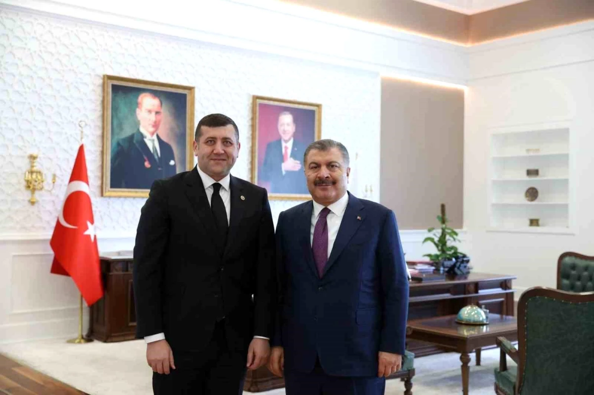 MHP Kayseri Milletvekili Baki Ersoy, Sağlık Bakanı\'na ilçelerin taleplerini iletti