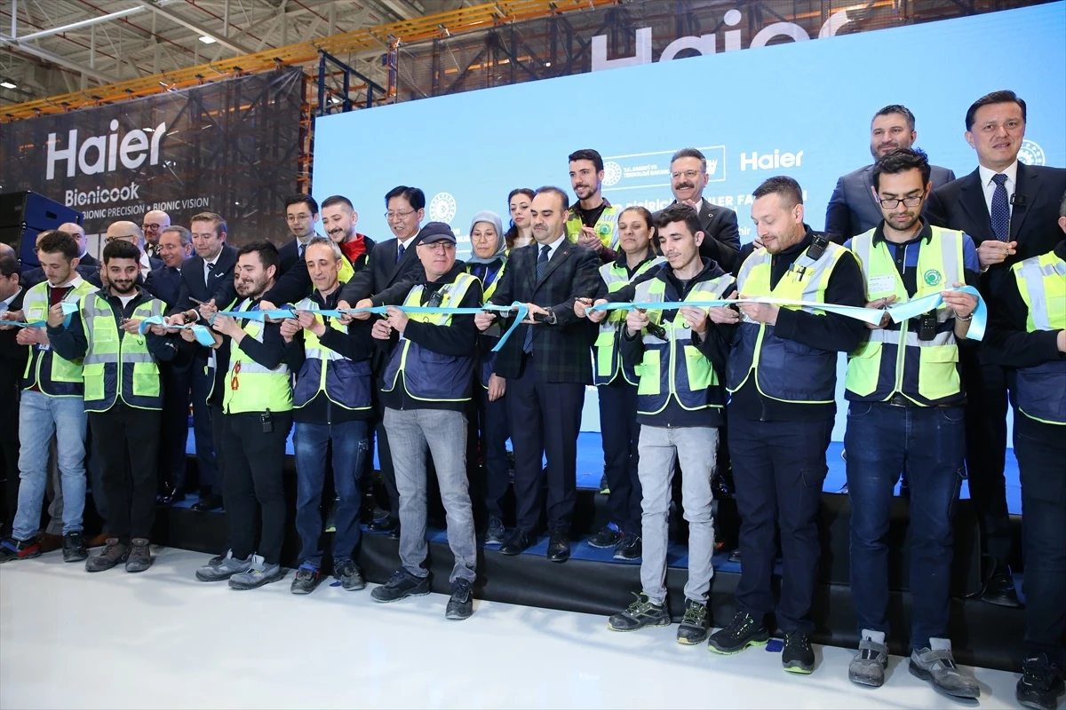 Sanayi ve Teknoloji Bakanı Kacır, Eskişehir\'de fabrika açılışında konuştu Açıklaması