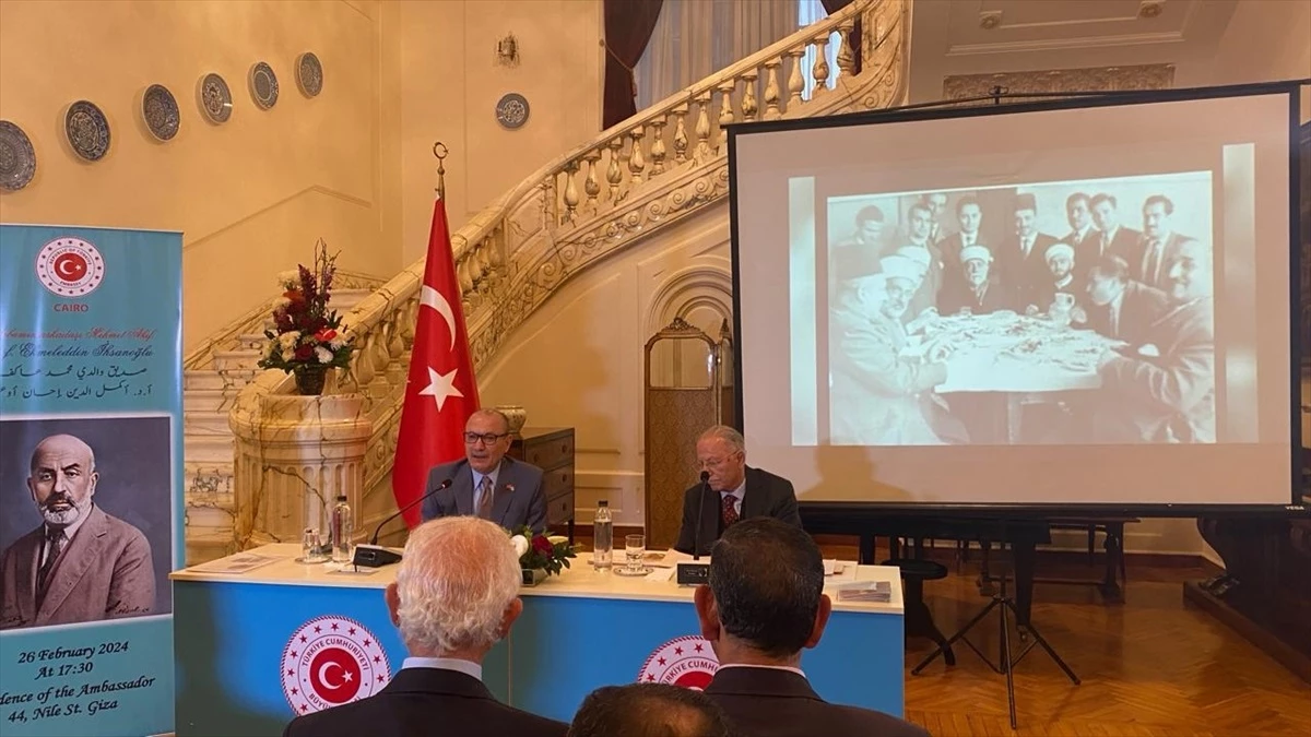 Türkiye\'nin Kahire Büyükelçiliği, Mehmet Akif Ersoy\'u Anma Haftası Etkinliği düzenledi