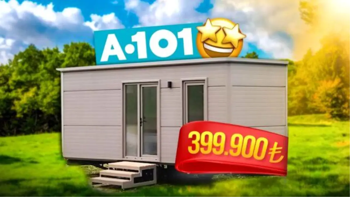 A101\'de Satılan ESCAMP 6500 Flat Tiny House İncelemesi