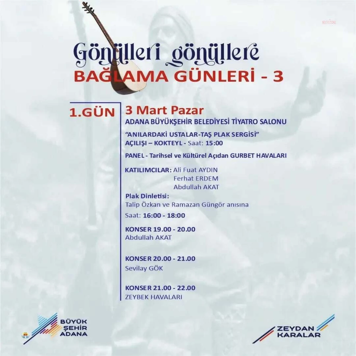 Adana Gönülleri Gönüllere Bağlama Günleri